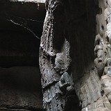 Inside Bayon  Hidden details in Bayon temple.