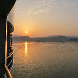 Sunset Over Yangtze River