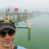 Three Gorges Dam  The dam, not being specatcular for it's looks, but for it's facts and figures (look them up at https://en.wikipedia.org/wiki/Three Gorges Dam)