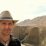 Thank God I Have My Cowboy Hat :-)  Ok, I promise this will be one of the last pictures of my Cowboy hat. For the mere reason that I will leave it behind a few days from when this picture was taken. Nevertheless, it was actually the perfect headgear for the desert....