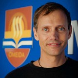 At School Again  Being a bit worn out from travelling and not happy with my chinese skills, I decided to do some more studying, be it only for a week. This is my official school entry foto at Omeida Chinese Academy in Yangshuo.