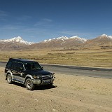 On the Way to Namtso Lake  First impressions of the Tibetan landscape, on the way from Lhasa to Namtso Lake.