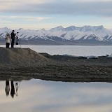 Sunset at Namtso Lake
