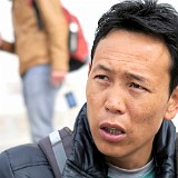 Pasang, Tour Guide  After Namtso Lake, Peter and I joined a tour group to travel towards the Everest Base Camp (which did not happen in the end, as the camp was closed due to the recent earthquake). Our guide for the tour was Pasang - a great character and very knowledgeable and entertaining guide!