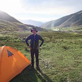 Before the Hike  Peter and I planned to do the hike from Gamden to Samye Monastery - an attempt which totally failed due to bad organisation by our tour operator. Here, on the day before the first trekking day - things still looked quite promising...