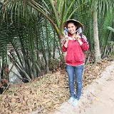Tourguide  Tourguide Nhan was charming and compentent company on the tour through the delta!