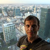 HCMC  View of Ho Chi Minh City (former Saigon) from Skydeck on the 48th floor of Bitexco Financial Tower, Saignos highest and most characteristic building.